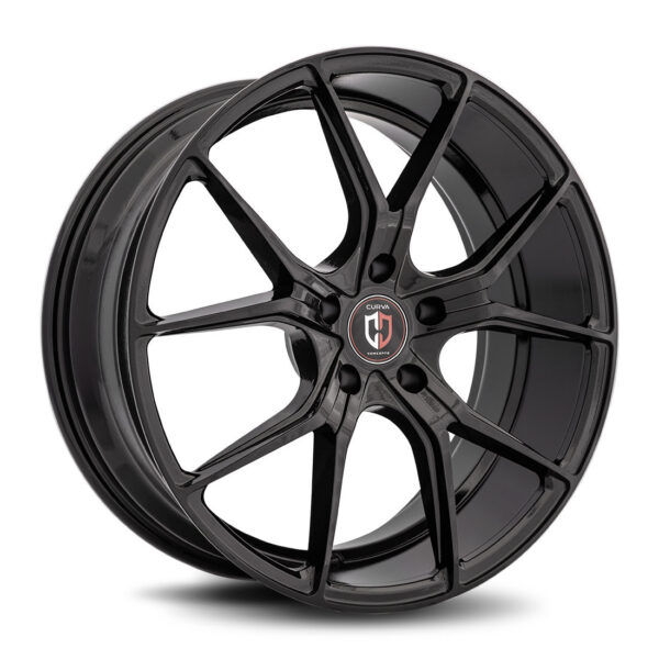 Curva Concepts Gloss Black Machined C42 20x10 Aftermarket Wheels