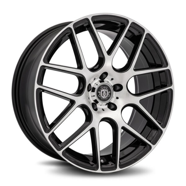 Curva Concepts Gloss Black C7 20x8.5 Aftermarket Wheels