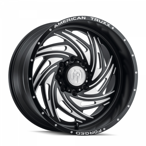 American Truxx Forged Twisted Black Forged Wheel