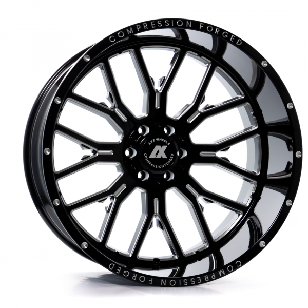 Axe Off-Road AX6.0 Gloss Black Milled Off Road Wheels