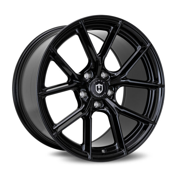 Curva Concepts Gloss Black C70 Aftermarket Wheels