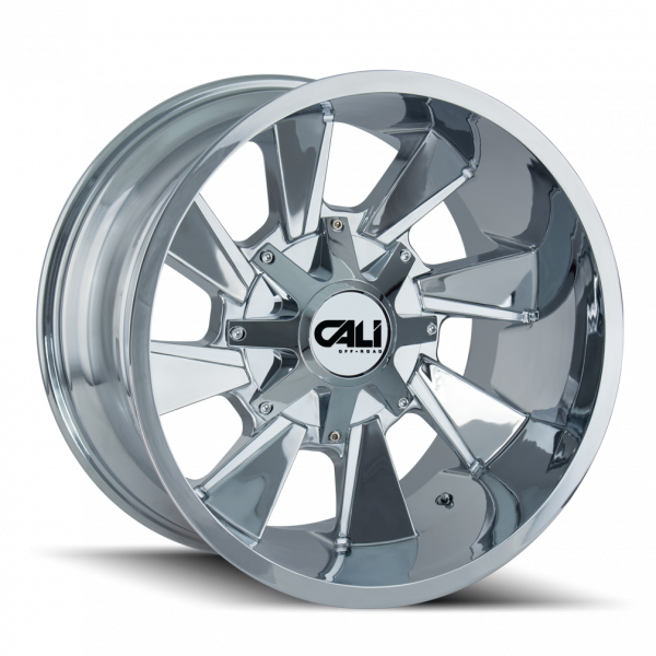 Cali Off-Road Distorted Chrome Off-Road Wheel