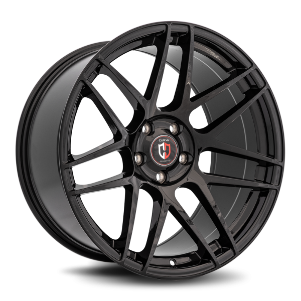 Curva Concepts Gloss Black C300 20x8.5 Aftermarket Wheels