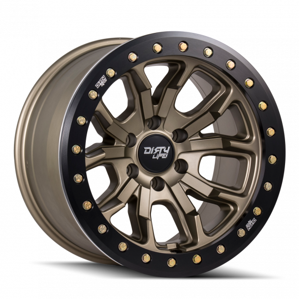 Dirty Life DT-1 Gold Off Road Wheels