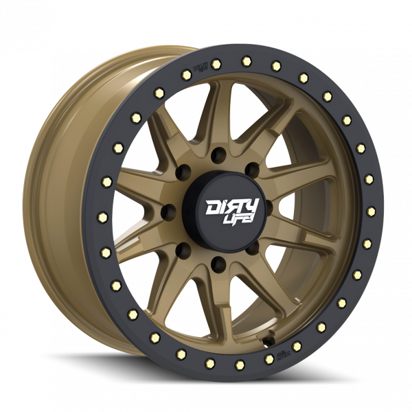 Dirty Life DT-2 Gold Off Road Wheels