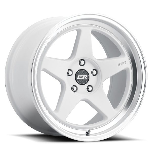 ESR CR5 Gloss White Aftermarket Wheels