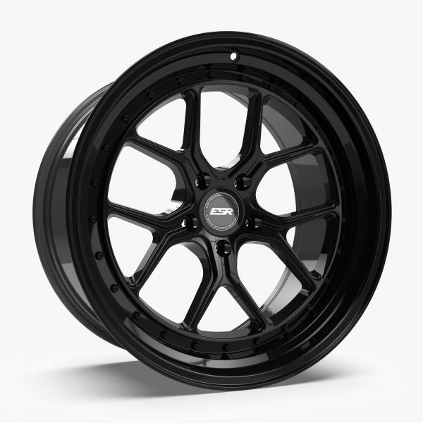 ESR CS2 Gloss Black Aftermarket Wheels