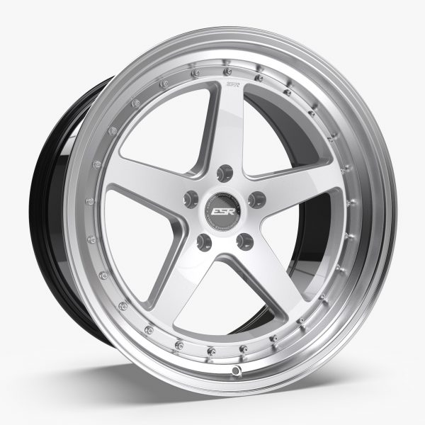 ESR CS5 Hyper Silver Aftermarket Wheels