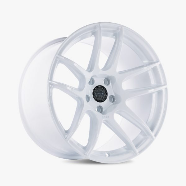 ESR CS8 Gloss White Aftermarket Wheels