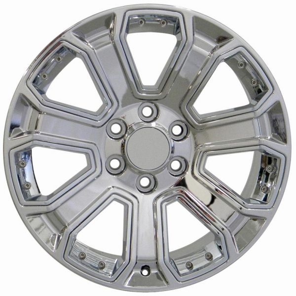 https://www.oewheelsllc.com/Fits-Chevrolet-Silverado-Wheel-Rim-CV93-Chrome-1.jpg CV93 Chrome Replica Wheel