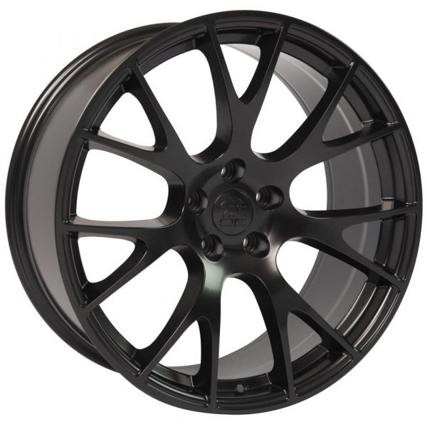 https://www.oewheelsllc.com/Fits-Dodge-Charger-Challenger-Wheel-Rim-DG15-Matte-Black2.jpg DG15 Satin Black Replica Wheel