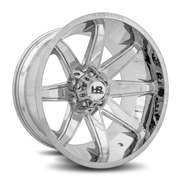 Hardrock Offroad Chrome H502 PainKiller Xposed 22x12 Off Road Wheels