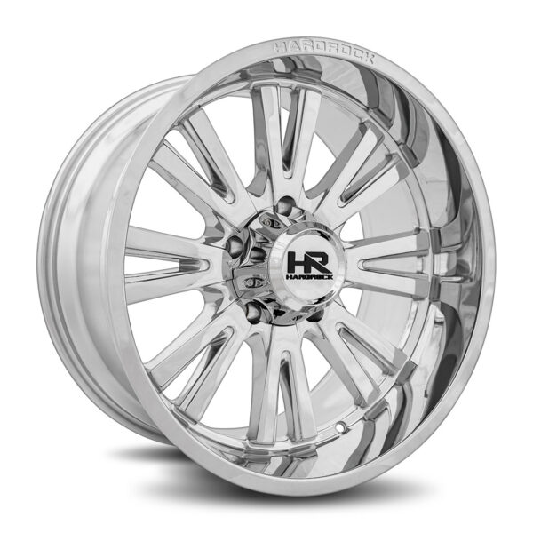 Hardrock Offroad Chrome H503 Spine Xposed 20x9 Off Road Wheels