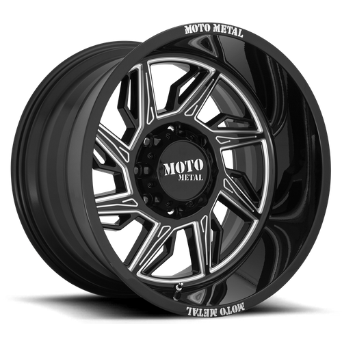 Moto Metal MO997 HURRICANE Gloss Black Milled Off-Road Wheels