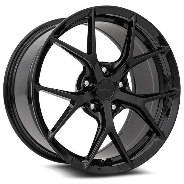 MRR FS6 Gloss Black Aftermarket Wheels