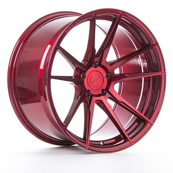 Rohana RFX2 Gloss Red Aftermarket Wheels