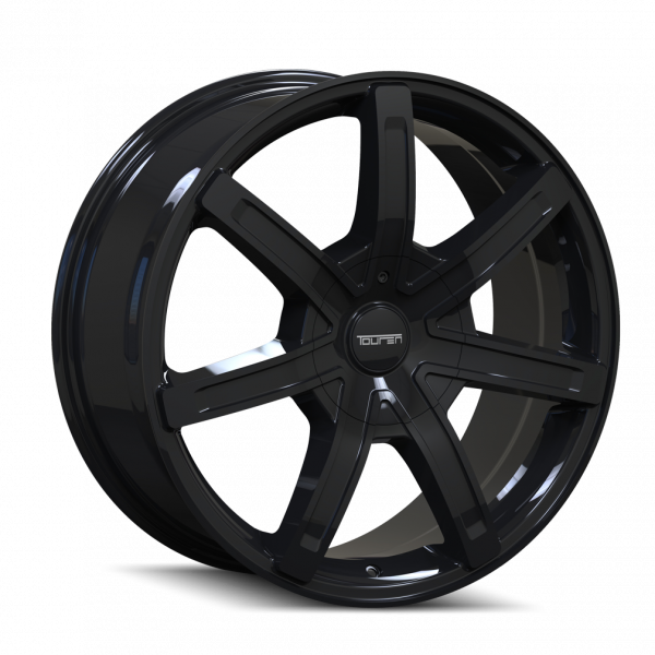 Touren TR65 Black Aftermarket Wheel