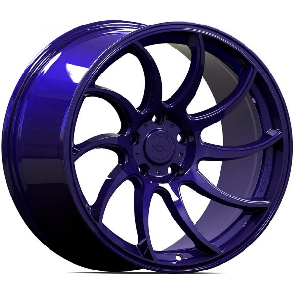 Anovia Wheels Night Picasa Blue Performance Wheels