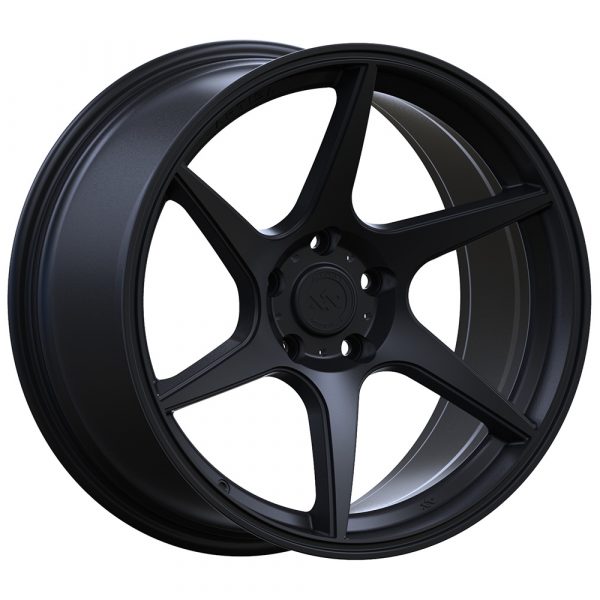 Anovia Wheels Titan Satin Black Performance Wheels